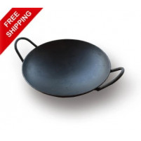 Iron Appam Pan (Iron Appachatty) - With Iron Handle